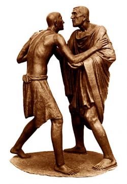 Bronze, cm 212 x 149 x 99,5 Aqui Terme -Italie