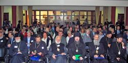participantes en un congreso ecuménico internacional de espiritualidad ortodoxa