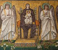 Ravenna Sant’Apollinare Nuovo, mosaico teodoticiano, inizio 6° sec.