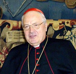 Cardinal Angelo Sodano, doyen du Collège des cardinaux