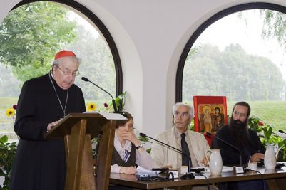 il Cardinale Achille Silvestrini, Prefetto emerito della congregazione per le Chiese Orientali