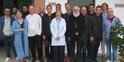 Il gruppo di pastori e preti scandinavi con Peter Halldorf