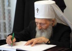 Le patriarche de l’Église orthodoxe de Serbie