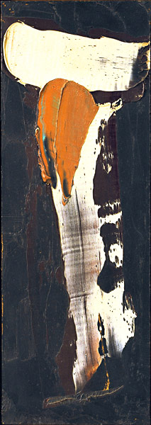 Crocefisso, pittura, 1972