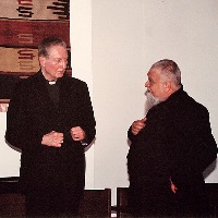 O Cardeal Carlo Maria Martini e o Prior de Bose Enzo Bianchi Bose, 21 de março de 2002